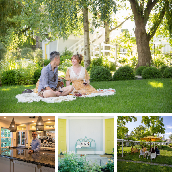 wine garden tasting room
